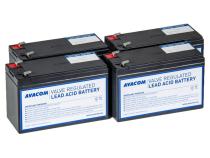 AVACOM AVA-RBP04-12090-KIT - baterie pro UPS AEG, Armac, CyberPower, EATON, Effekta, FSP Fortron, HP, Legrand, Vertiv