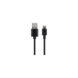 GOOBAY USB A 2.0 (M) - USB C 3.1 (M), 1m, černý USB propojovací kabel