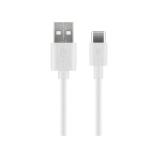 GOOBAY USB A 2.0 (M) - USB C 3.1 (M), 1m, bílý USB propojovací kabel