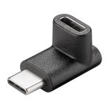 GOOBAY USB C - USB C, V/Z 90° černá redukce