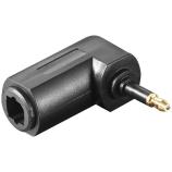 miniTOSLINK 3,5mm - TOSLINK  V/Z 90° redukce