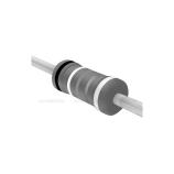 YAGEO RM 590R 0,6W 1% 0207 metalizovaný rezistor
