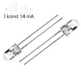 OptoSupply OSR5MA5A31A-CRLED14 LED 5mm, červená