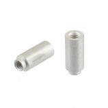 MAC8 TH-1.6-10-M3-B cínovaný distanční sloupek 10mm M3 matka
