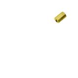 DI5M3X06 mosaz distanční sloupek 6mm M3 matka/matka