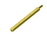 DA5M3X40 mosaz distanční sloupek 40mm M3 matka/šroub