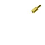 DA5M3X06 mosaz distanční sloupek 6mm M3 matka/šroub