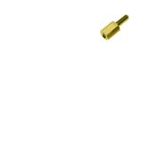 DA5M3X05 mosaz distanční sloupek 5mm M3 matka/šroub
