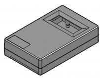 MASZCZYK KM-33C ABS light grey krabička plastová