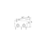 ZIPPY SM-05H-02P0-Z mikrospínač