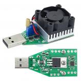 DC elektronická zátěž 15W, USB A 
