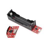 Modul nabíječky Li-ion článků s micro USB a pouzdrem 18650 