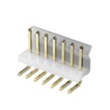 KLS PSH04-07WG konektor vidlice rozteč 3,96mm, 1x7pinů, do DPS/90°