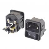 SCHURTER DC11.0001.351 konektor IEC C18