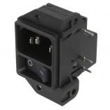 SCHURTER DC21.0021.1111 konektor IEC C14