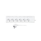Solight PP160 prodlužovací kabel 230V 2m 6x zásuvka s individuálními vypínači