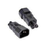 Adaptér IEC C14 na IEC C5