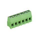 PTR AKZ350/2-5.08-V-GREEN svorkovnice 2pól, rozteč 5,08mm, 24A/250V, vstup 90°, šroub