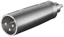 XLR 3PIN - CINCH V/V redukce
