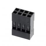KONPC-SPK-4x2 konektor zásuvka rozteč 2,54mm, 4x2piny, přímá, na kabel
