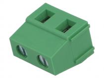 DEGSON DG128-7.5-02P-13-02Z(H) svorkovnice 2pól, rozteč 7,5mm, 18A/450V, vstup 90°, šroub