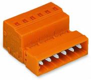 WAGO 231-635/019-000 svorkovnice vidlice 5pól, rozteč 5,08mm, 12A/320V, vstup 180°, pružina