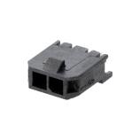 MOLEX 43650-0215 Micro-Fit 3.0 zásuvka rozteč 3mm, 1x2piny, přímá, do DPS