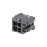 MOLEX 43045-0412 Micro-Fit 3.0 vidlice rozteč 3mm, 2x2piny, přímá, do DPS