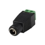 TP-003A DC konektor 5,5/2,5mm zásuvka se svorkovnicí 2pol