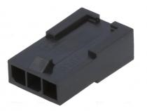 C3003-HB03 Micro-Fit 3.0 vidlice rozteč 3mm, 1x3piny, přímá, na kabel