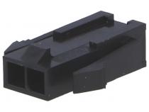 C3003-H02 Micro-Fit 3.0 vidlice rozteč 3mm, 1x2piny, přímá, na kabel