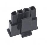 C3001-H04 Micro-Fit 3.0 zásuvka rozteč 3mm, 1x4piny, přímá, na kabel