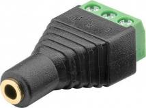 TP-015G konektor Jack 3,5mm stereo zásuvka se svorkovnicí.