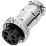 GX12-5-z (D576C) mikrofonní zásuvka 5pin na kabel