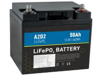 A2D2 baterie LiFePO4 12,8V 50Ah M6 (Qinkual cells)