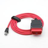 DOIP ENET Kabel VAG DoIP Kabel pro Volkswagen / Audi MQB EVO, MLB, MEB Platform, pro Odis-E V12.1.1(With CD)
