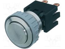 Switch  vandal resistant  Pos  2  DPST-NO  12A/250VAC  0.5A/125VDC