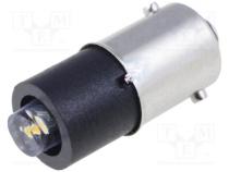 LED lamp  white warm  BA9S  230VAC  No.of diodes  1  -30÷85°C  5mm