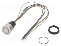 Переключатель  емкостный  Пол  2  SPST  0,1A/42ВAC  0,1A/60ВDC
