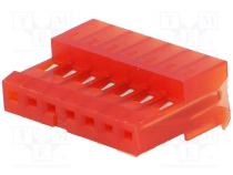 Plug  wire-board  female  PIN  7  2.54mm  IDC  for cable  MTA-100