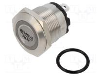 Переключатель  антивандальный  Пол  2  SPST-NO  20A/220ВAC  IP40
