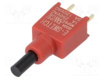 Переключатель  кнопочный  Пол  2  SPST-NO  1A/250ВAC  3A/28ВDC