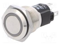 Переключатель  антивандальный  Пол  2  SPDT  3A/240ВAC  3A/240ВDC