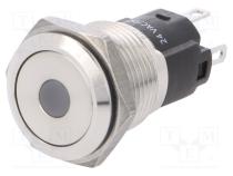 Переключатель  антивандальный  Пол  2  SPDT  3A/240ВAC  3A/240ВDC