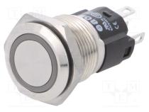 Переключатель  антивандальный  Пол  2  SPDT  3A/240ВAC  3A/240ВDC
