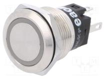 Переключатель  антивандальный  Пол  2  SPDT  3A/240ВAC  3A/240ВDC