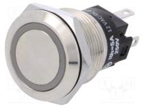 Switch  vandal resistant  Pos  2  SPDT  3A/240VAC  3A/240VDC  ON-ON