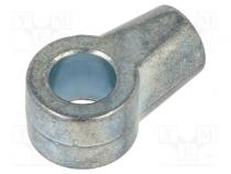 Mounting element for gas spring  Mat  zamak  10.1mm  Thread  M8