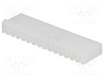 Plug  wire-board  female  3.96mm  PIN  15  w/o contacts  for cable