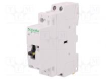 Контактор  2-полюсный установочный  25А  24ВAC  NO x2  IP20  ICT